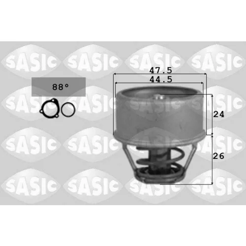 Termostat chladenia SASIC 9000038
