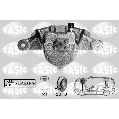 Brzdový strmeň SASIC SCA6137