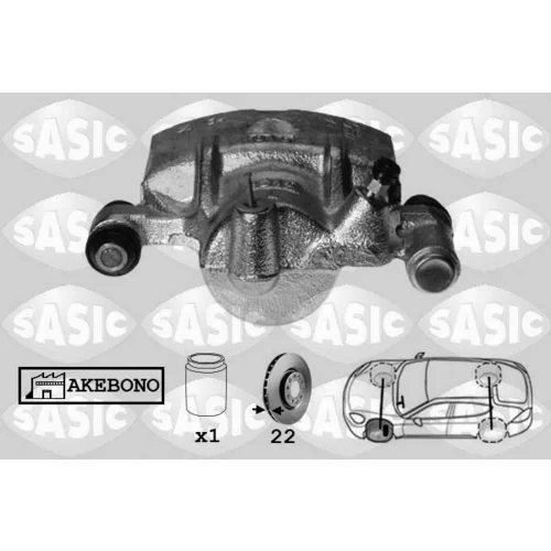 Brzdový strmeň SASIC SCA6584