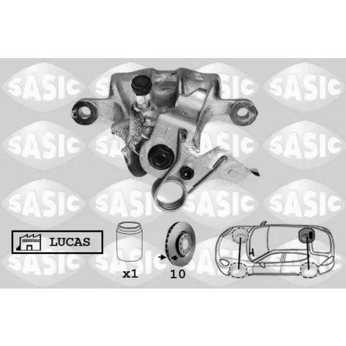 Brzdový strmeň SASIC SCA6589