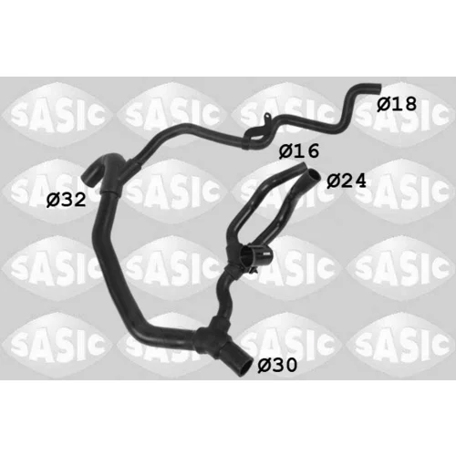 Hadica chladenia SASIC 3404203