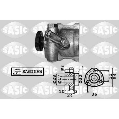Hydraulické čerpadlo pre riadenie 7076030 /SASIC/
