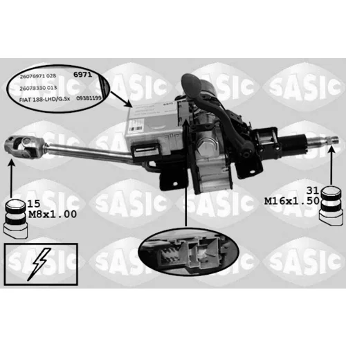 Stĺpik riadenia SASIC 7276001