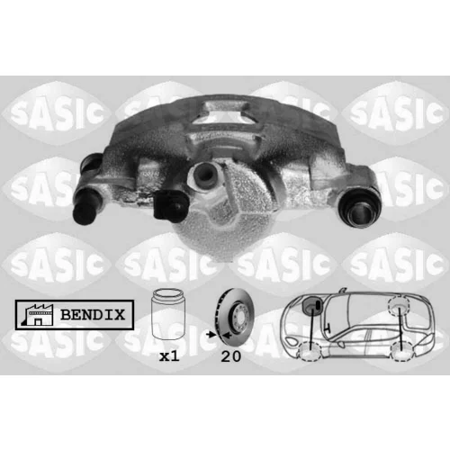 Brzdový strmeň SASIC SCA4029
