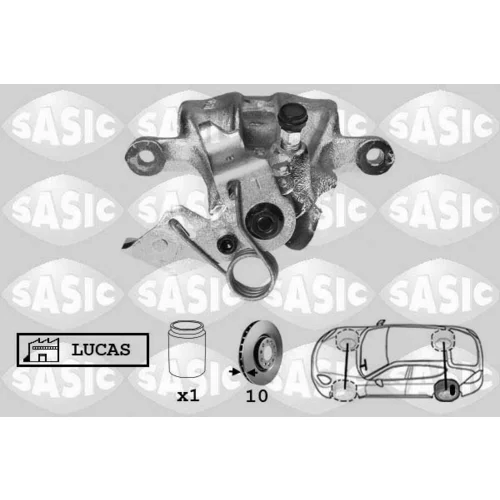 Brzdový strmeň SASIC SCA6588
