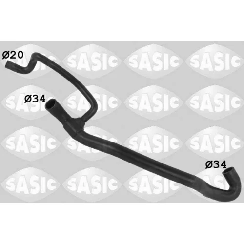 Hadica chladenia SASIC 3406345