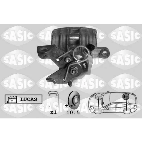 Brzdový strmeň SASIC 6506003