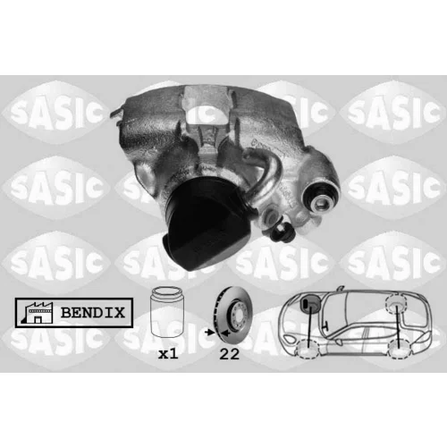 Brzdový strmeň SASIC SCA0099