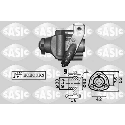 Hydraulické čerpadlo pre riadenie SASIC 7076037
