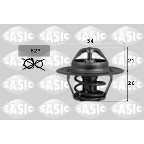 Termostat chladenia SASIC 9000037