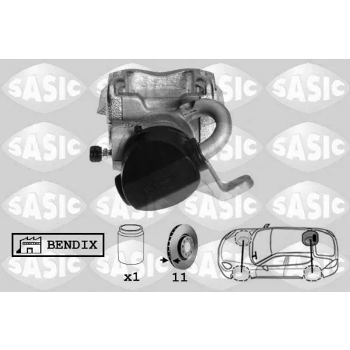 Brzdový strmeň SASIC SCA6135
