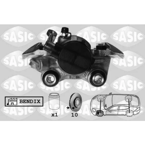 Brzdový strmeň SASIC SCA0010