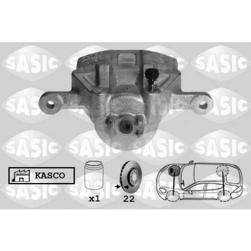 Brzdový strmeň 6506203 /SASIC/