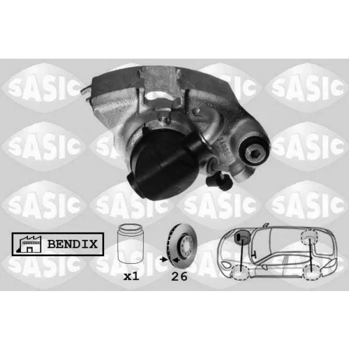 Brzdový strmeň SASIC SCA0059