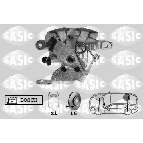 Brzdový strmeň SASIC 6506099