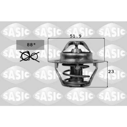 Termostat chladenia SASIC 9000168
