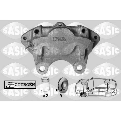 Brzdový strmeň SASIC SCA0012