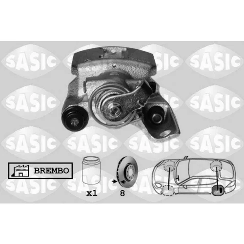Brzdový strmeň SASIC SCA4044