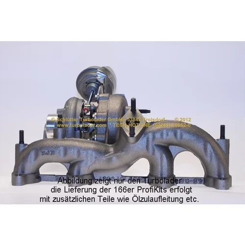 Plniace dúchadlo 166-00230 (SCHLÜTTER TURBOLADER) - obr. 4