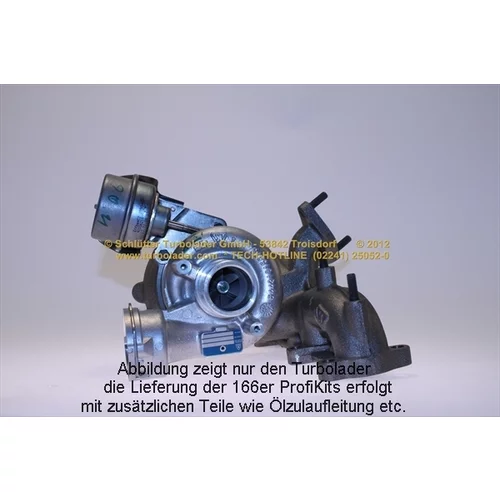 Plniace dúchadlo 166-02460 (SCHLÜTTER TURBOLADER) - obr. 1