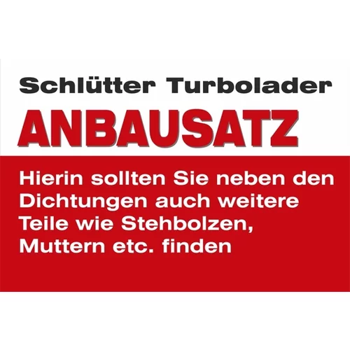 Turbodúchadlo - montážna sada 253-19002S (SCHLÜTTER TURBOLADER)