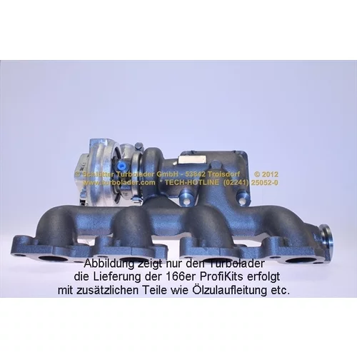 Plniace dúchadlo PRO-00175 (SCHLÜTTER TURBOLADER) - obr. 3