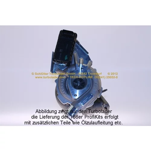 Plniace dúchadlo 166-00055 (SCHLÜTTER TURBOLADER) - obr. 2