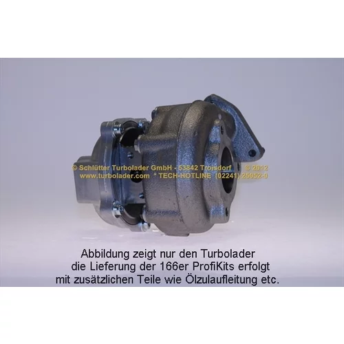 Plniace dúchadlo 166-00235 (SCHLÜTTER TURBOLADER) - obr. 2