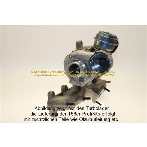 Plniace dúchadlo 166-00320EOL (SCHLÜTTER TURBOLADER) - obr. 8