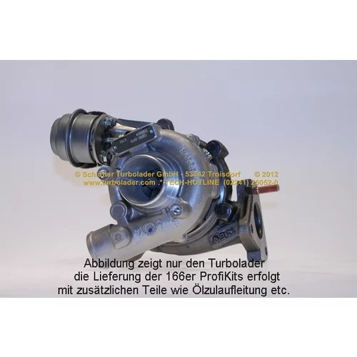 Plniace dúchadlo 166-02290 (SCHLÜTTER TURBOLADER) - obr. 1