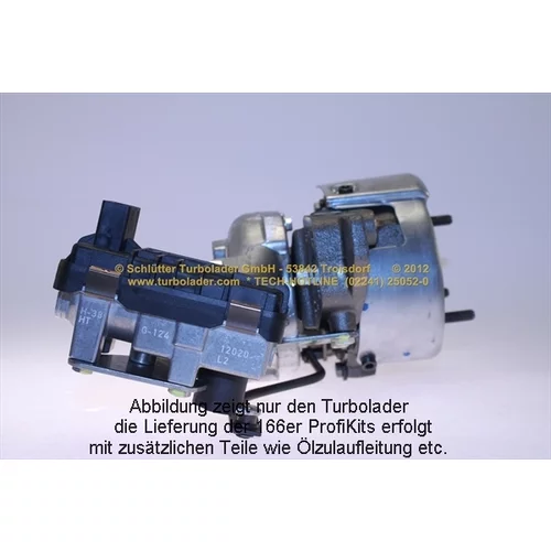 Plniace dúchadlo 166-02630 (SCHLÜTTER TURBOLADER) - obr. 2