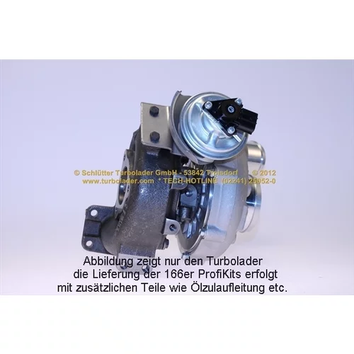 Plniace dúchadlo PRO-00395 (SCHLÜTTER TURBOLADER) - obr. 2