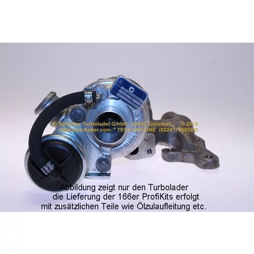 Plniace dúchadlo PRO-00515 (SCHLÜTTER TURBOLADER) - obr. 2