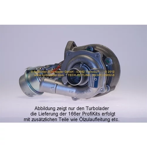 Plniace dúchadlo 166-00235 (SCHLÜTTER TURBOLADER) - obr. 3