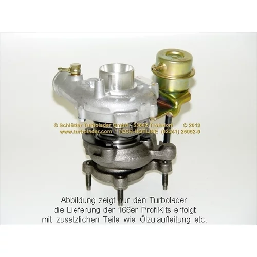 Plniace dúchadlo 166-00510 (SCHLÜTTER TURBOLADER) - obr. 3
