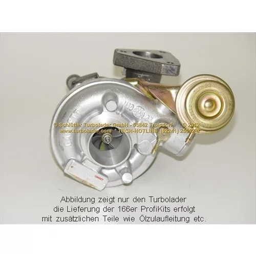 Plniace dúchadlo 166-00540 (SCHLÜTTER TURBOLADER) - obr. 1
