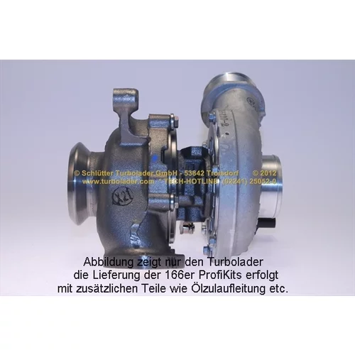 Plniace dúchadlo 166-00860 (SCHLÜTTER TURBOLADER) - obr. 2
