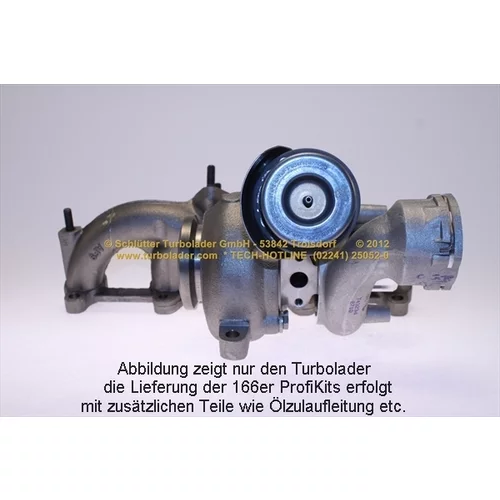 Plniace dúchadlo 166-07030 (SCHLÜTTER TURBOLADER) - obr. 4