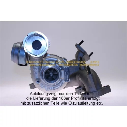 Plniace dúchadlo PRO-00180 (SCHLÜTTER TURBOLADER) - obr. 3