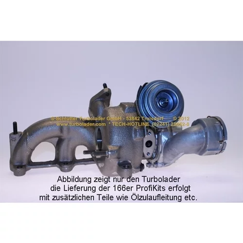 Plniace dúchadlo PRO-00420 (SCHLÜTTER TURBOLADER) - obr. 2
