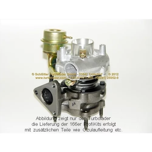 Plniace dúchadlo PRO-00510 (SCHLÜTTER TURBOLADER) - obr. 1