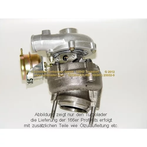 Plniace dúchadlo PRO-04021EOL D (SCHLÜTTER TURBOLADER) - obr. 3