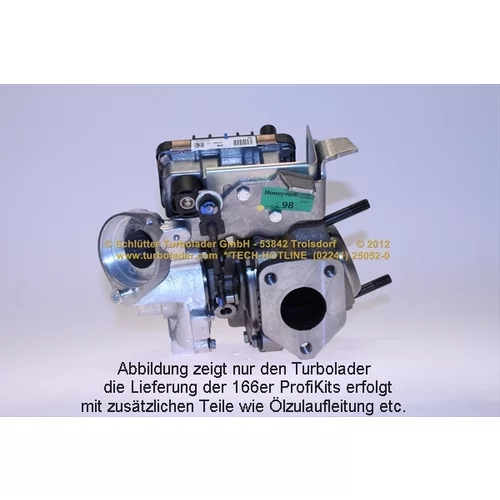 Plniace dúchadlo PRO-05205 (SCHLÜTTER TURBOLADER) - obr. 4