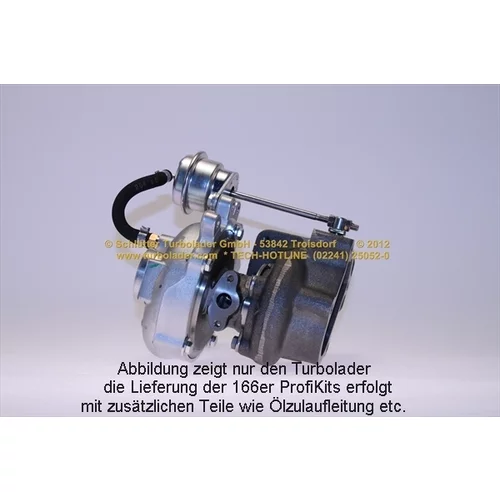 Plniace dúchadlo 166-00165EOL (SCHLÜTTER TURBOLADER) - obr. 4