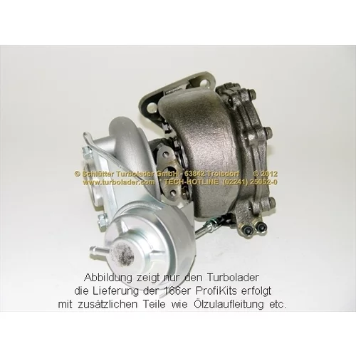 Plniace dúchadlo 166-00365 (SCHLÜTTER TURBOLADER) - obr. 5