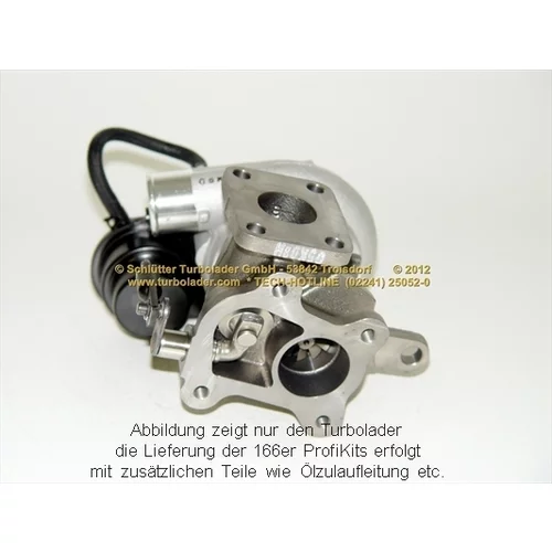 Plniace dúchadlo 166-00805EOL (SCHLÜTTER TURBOLADER) - obr. 3