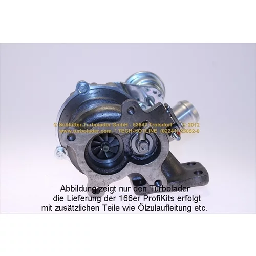Plniace dúchadlo 166-00855 (SCHLÜTTER TURBOLADER) - obr. 3