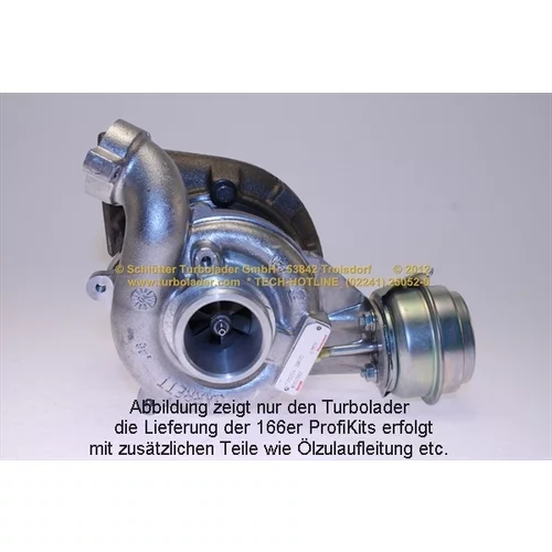 Plniace dúchadlo 166-02300 (SCHLÜTTER TURBOLADER) - obr. 1