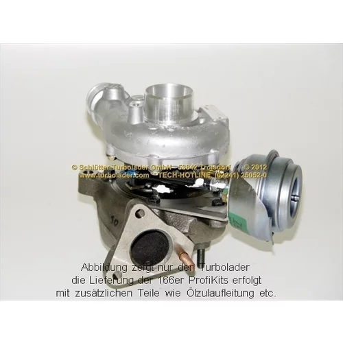 Plniace dúchadlo PRO-00100 D (SCHLÜTTER TURBOLADER) - obr. 2