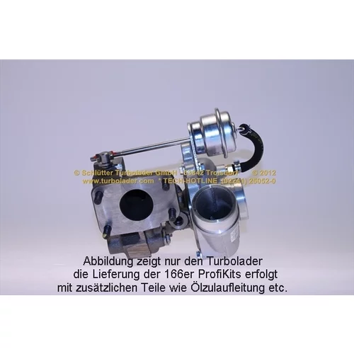 Plniace dúchadlo PRO-00165 (SCHLÜTTER TURBOLADER) - obr. 2